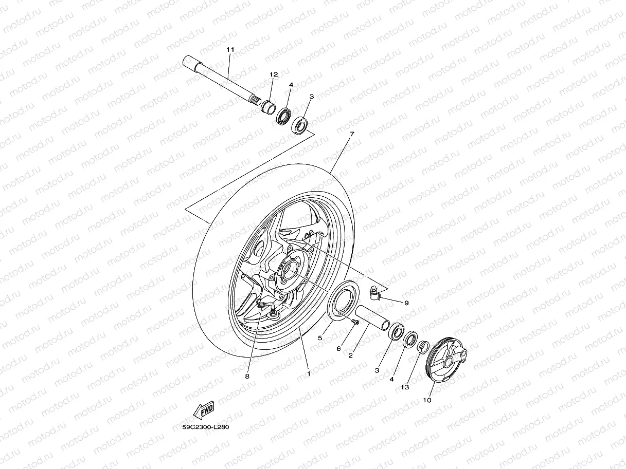FRONT WHEEL