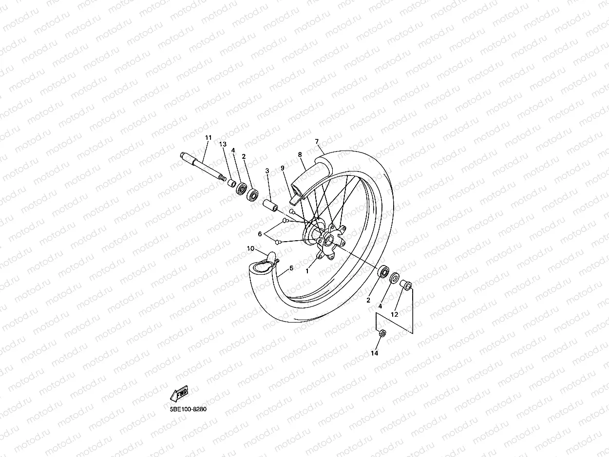 FRONT WHEEL