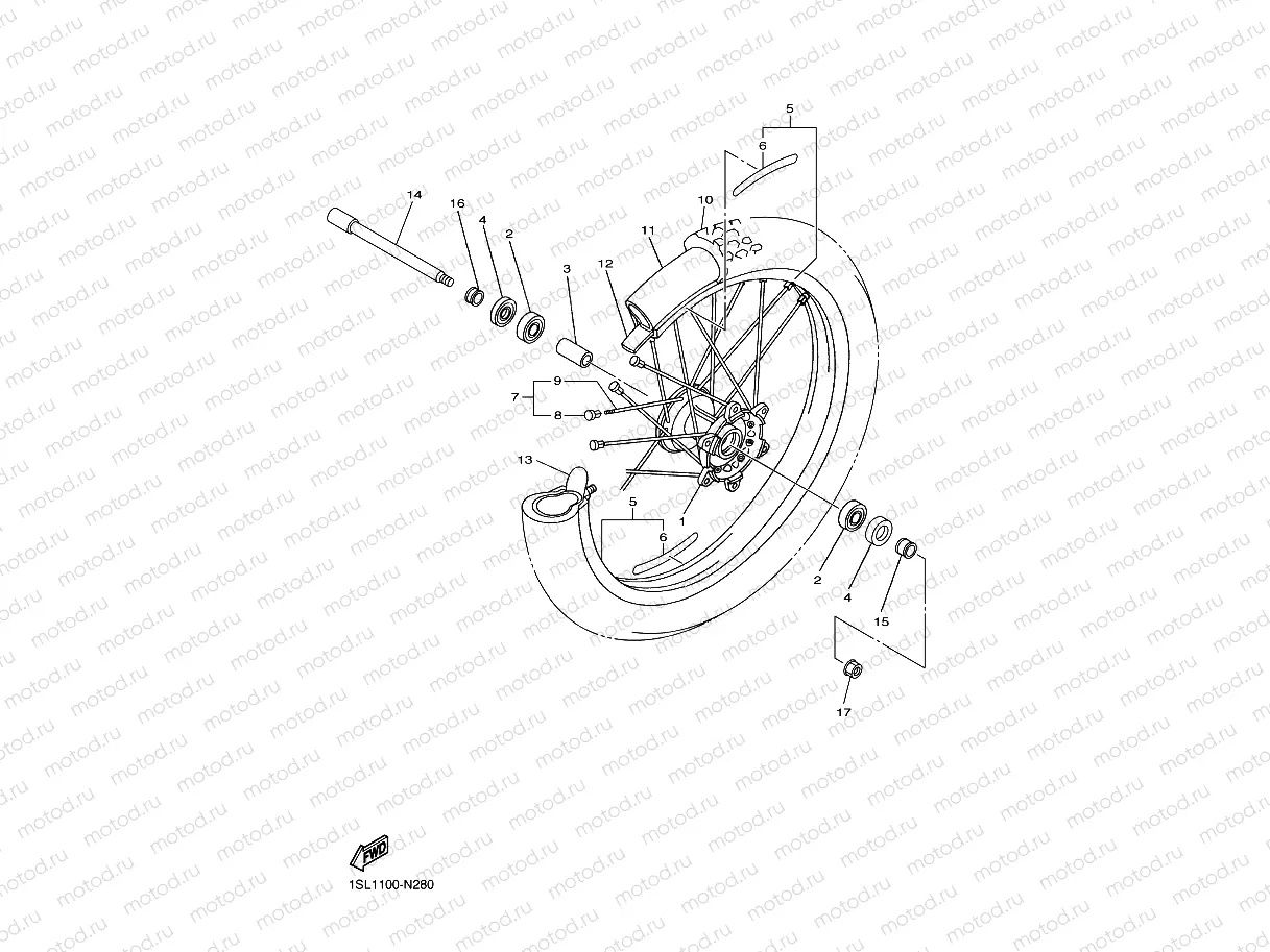 FRONT WHEEL