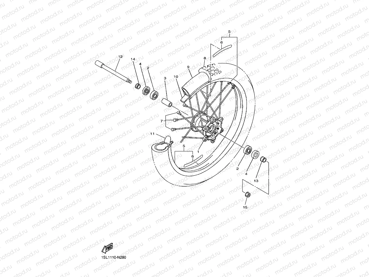 FRONT WHEEL