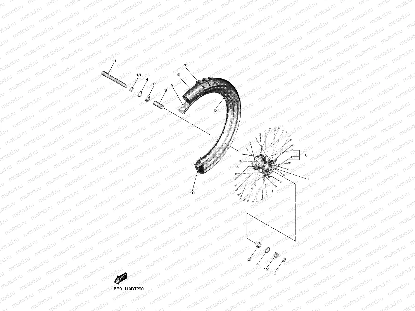 FRONT WHEEL