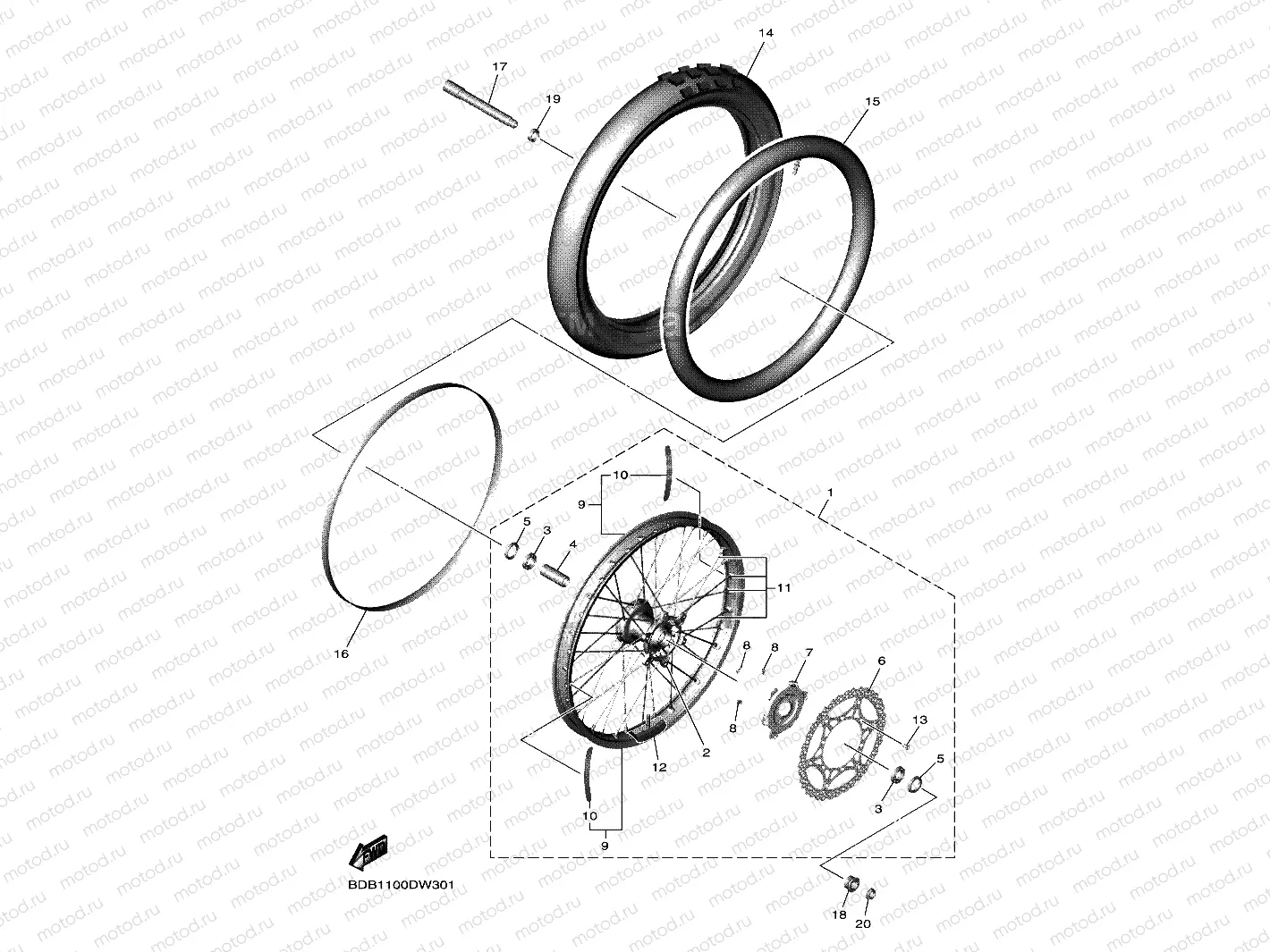FRONT WHEEL