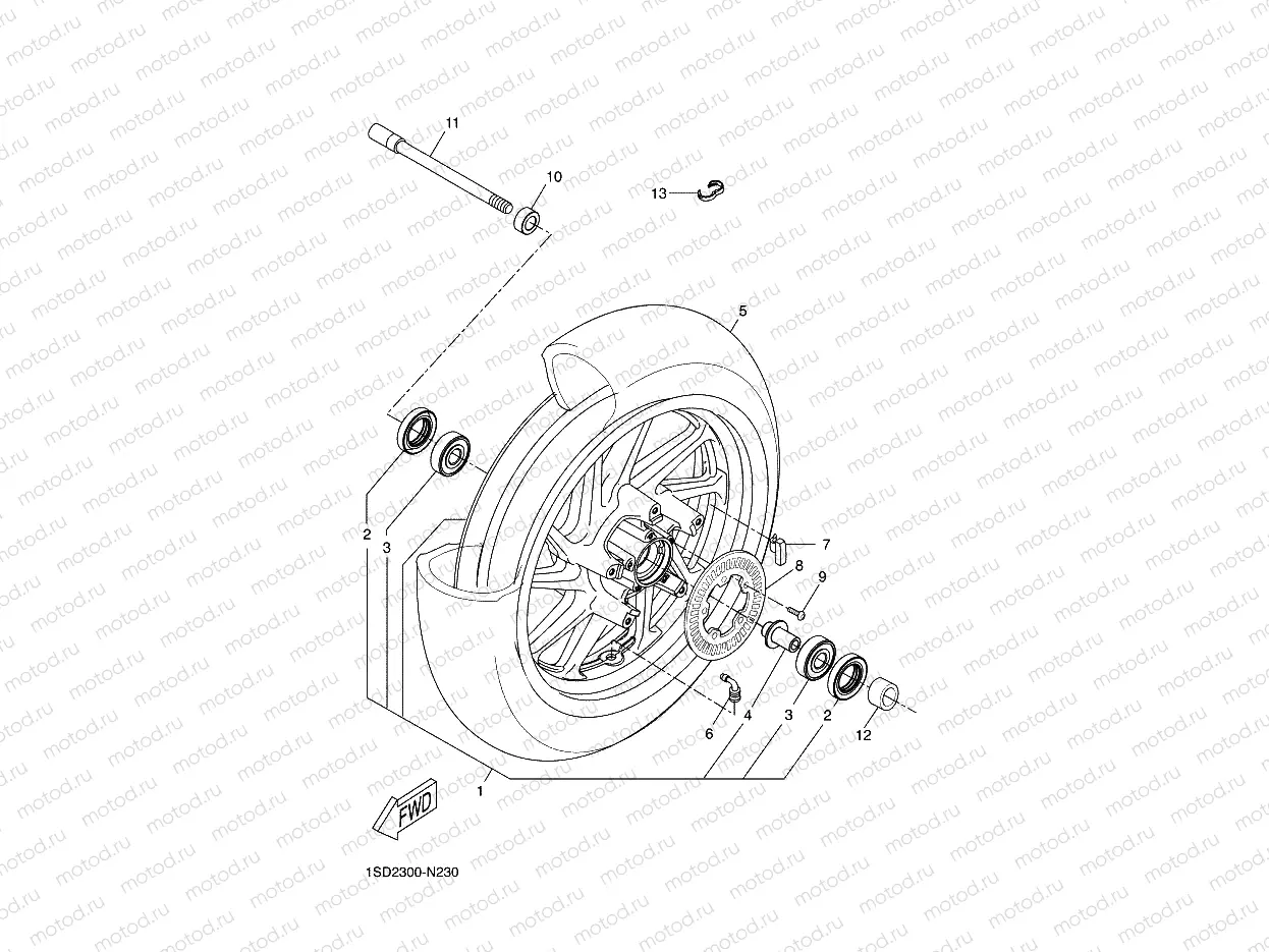 FRONT WHEEL