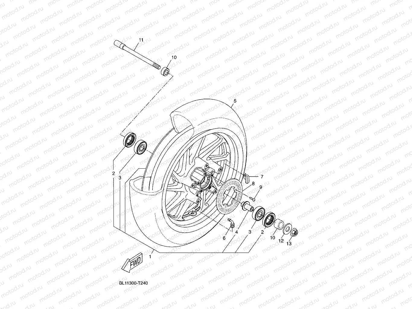 FRONT WHEEL