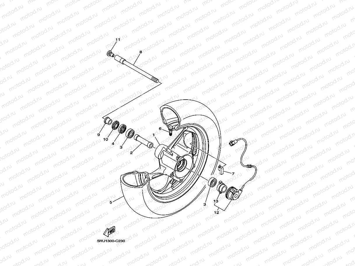 FRONT WHEEL
