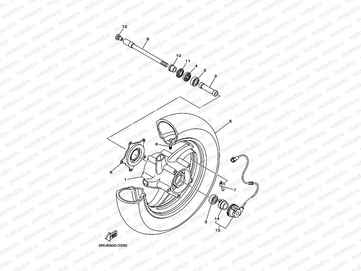 FRONT WHEEL