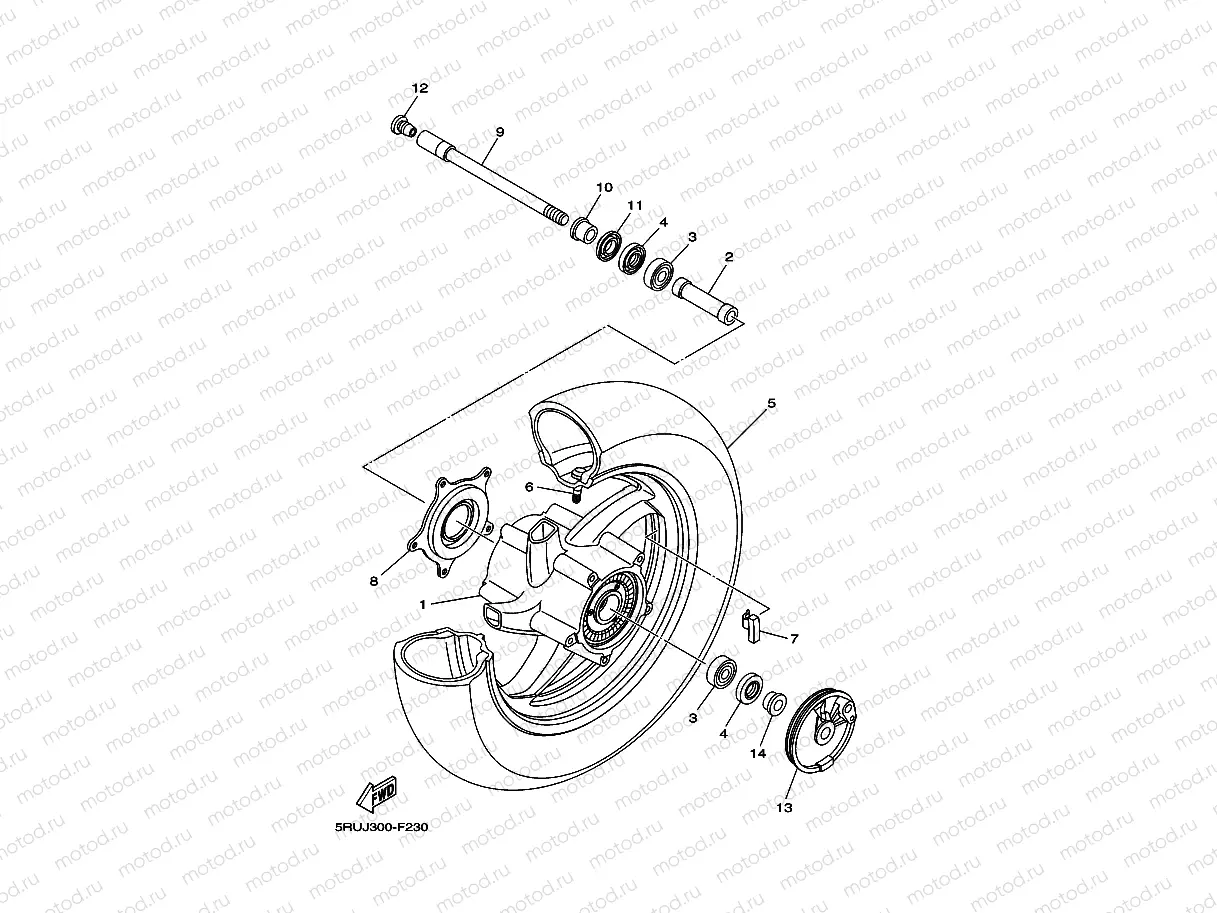 FRONT WHEEL