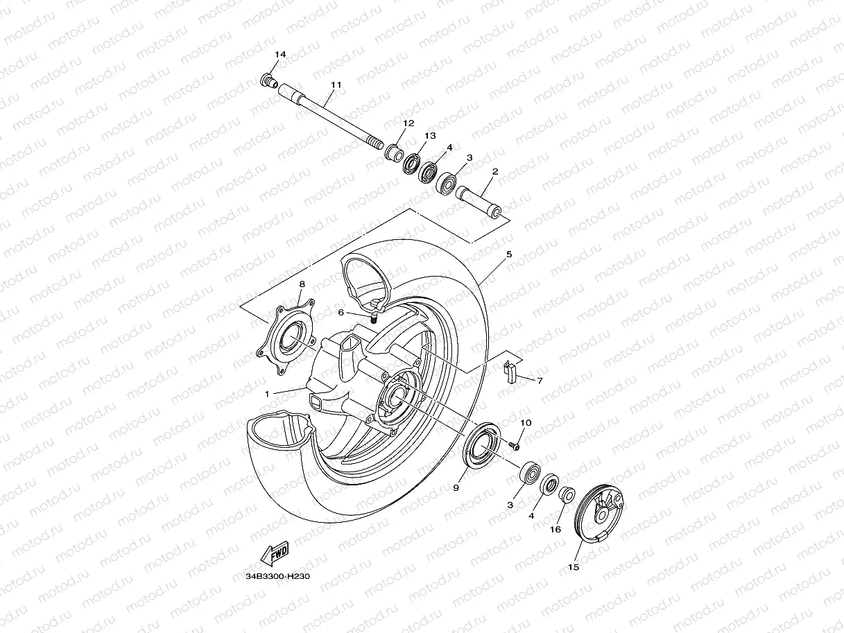 FRONT WHEEL