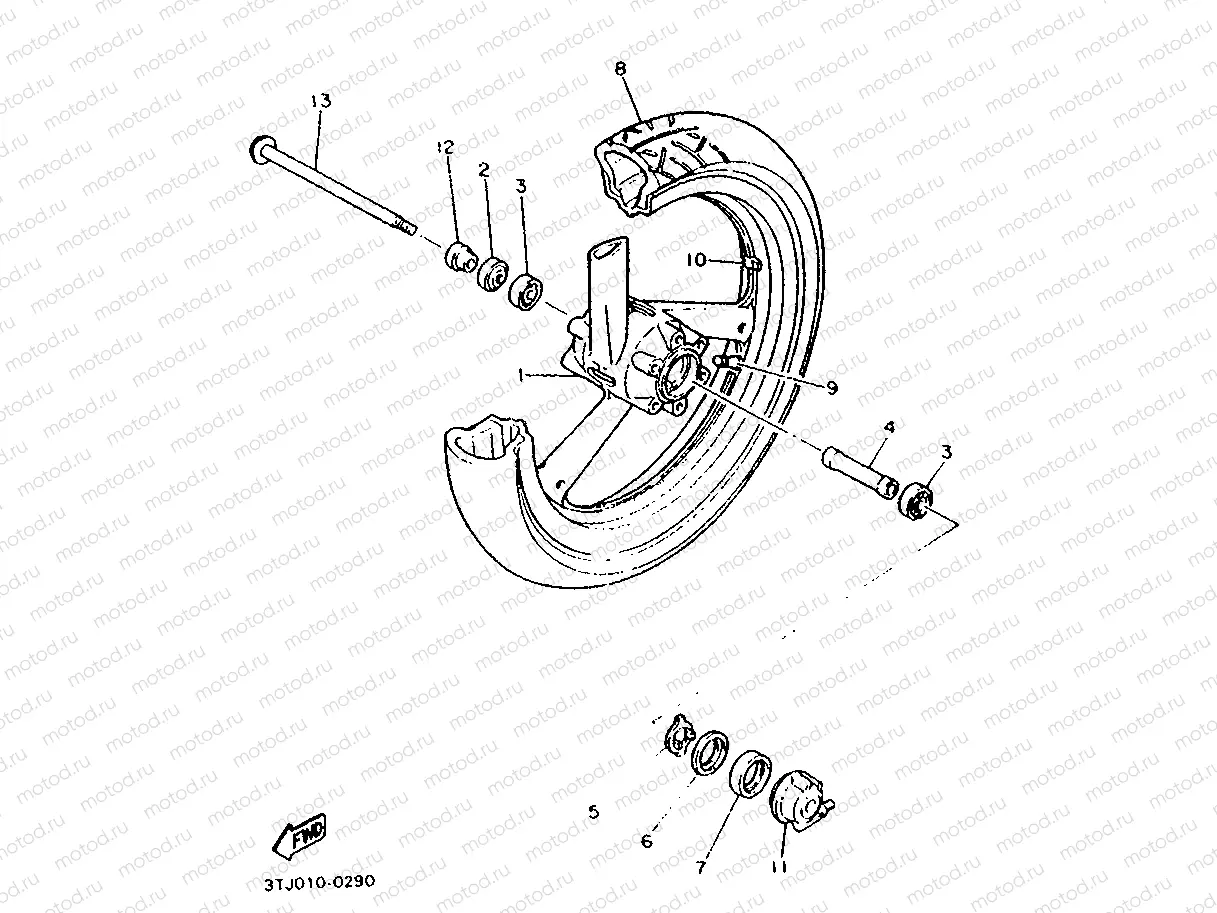 FRONT WHEEL
