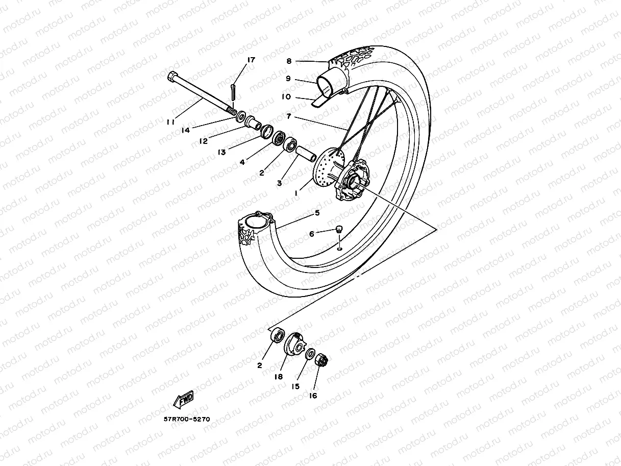 FRONT WHEEL