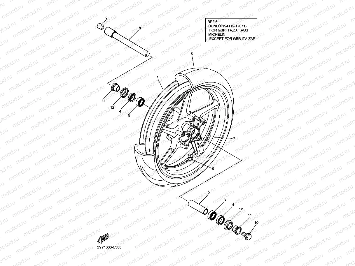 FRONT WHEEL