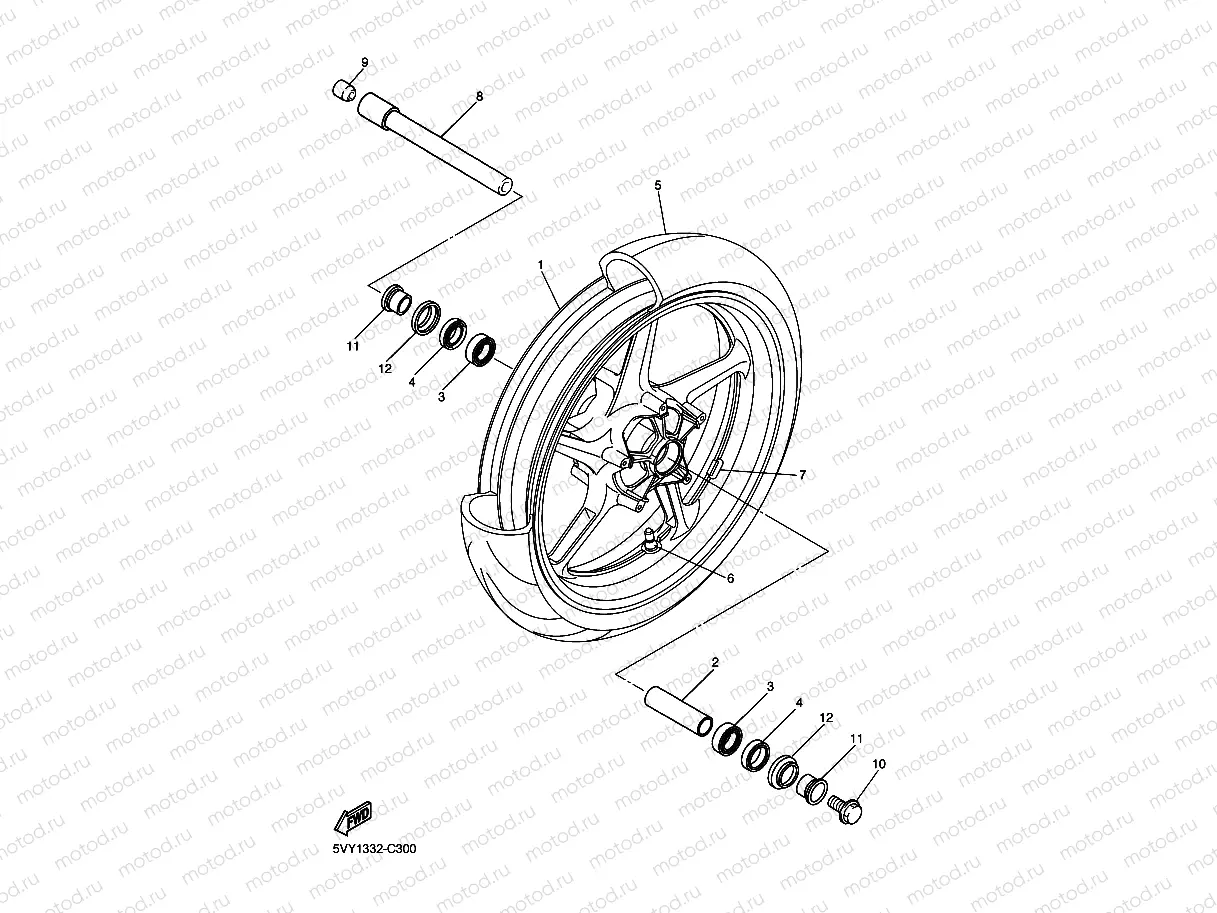 FRONT WHEEL