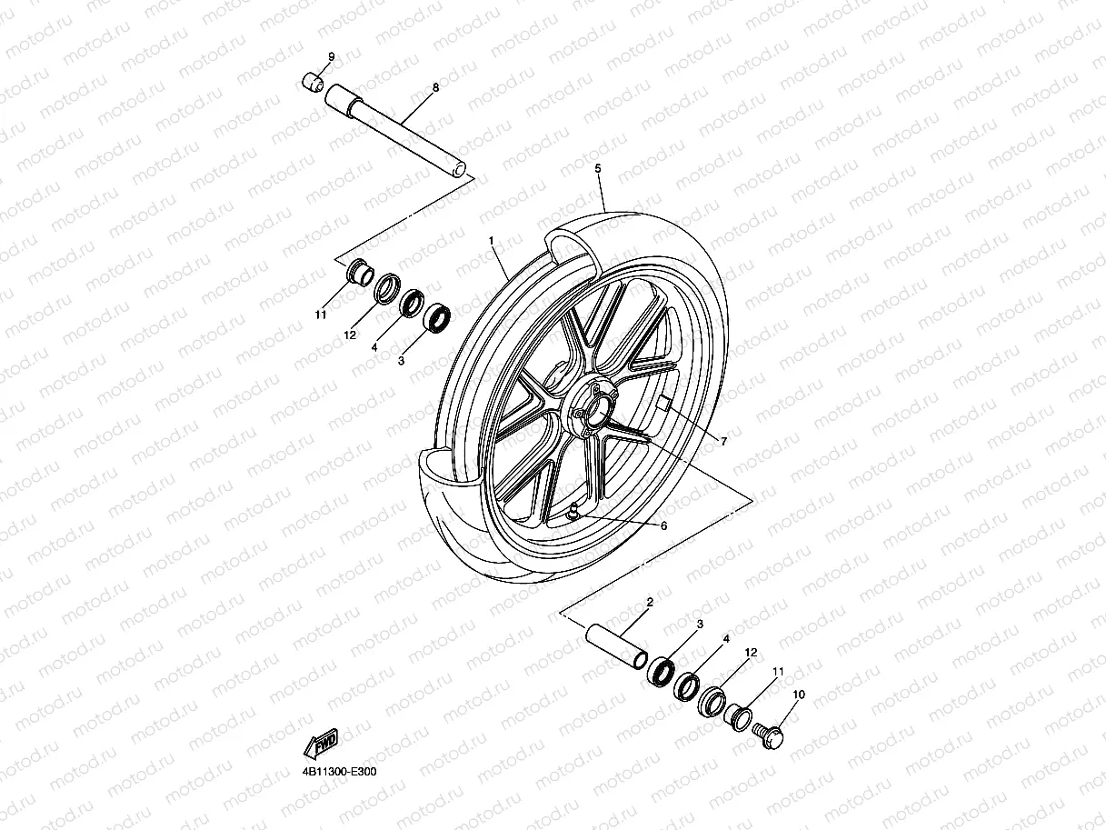FRONT WHEEL