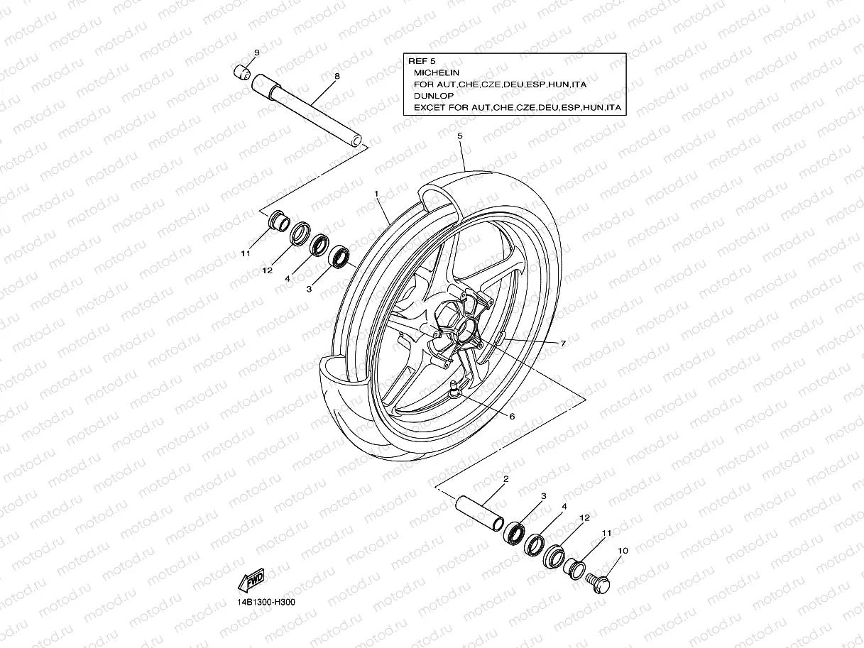 FRONT WHEEL