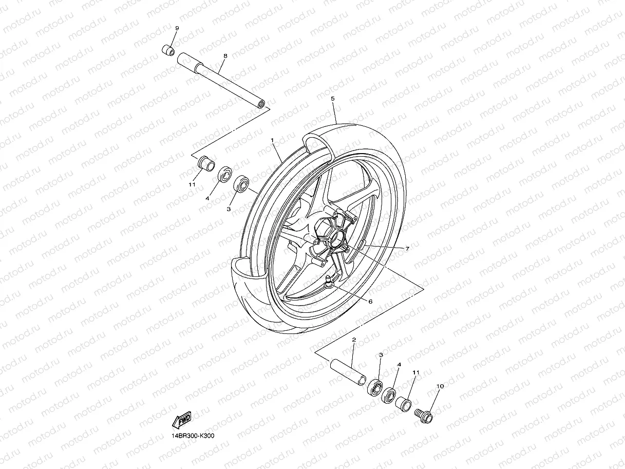 FRONT WHEEL