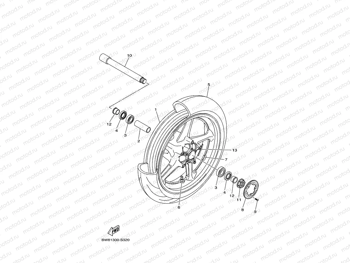 FRONT WHEEL