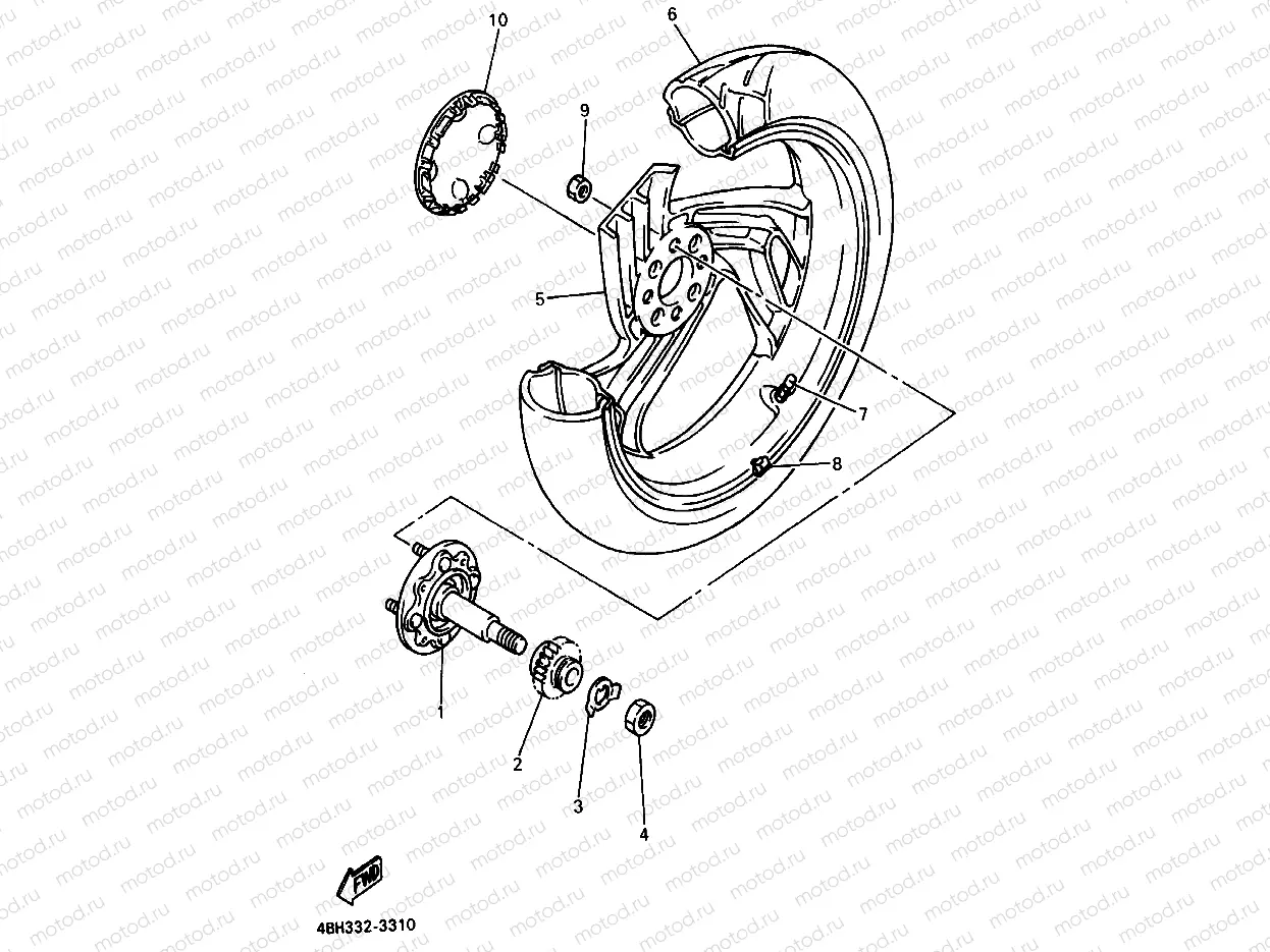 FRONT WHEEL
