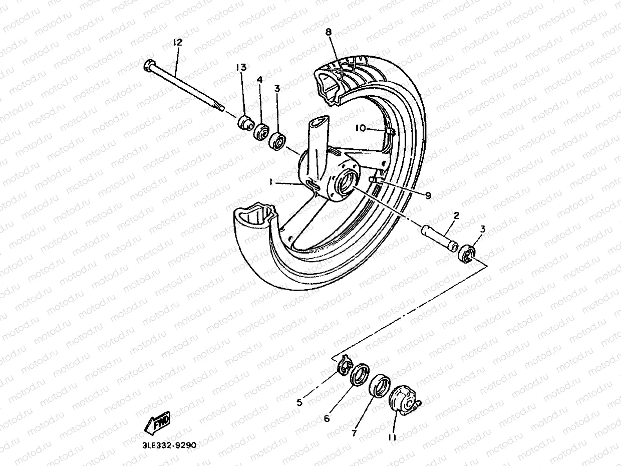 FRONT WHEEL