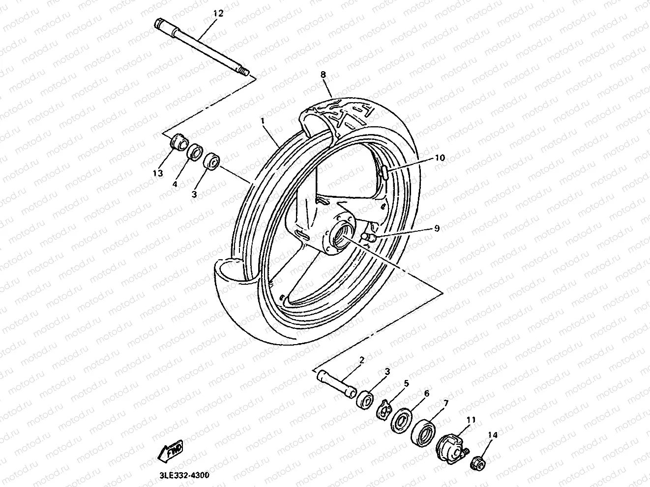 FRONT WHEEL