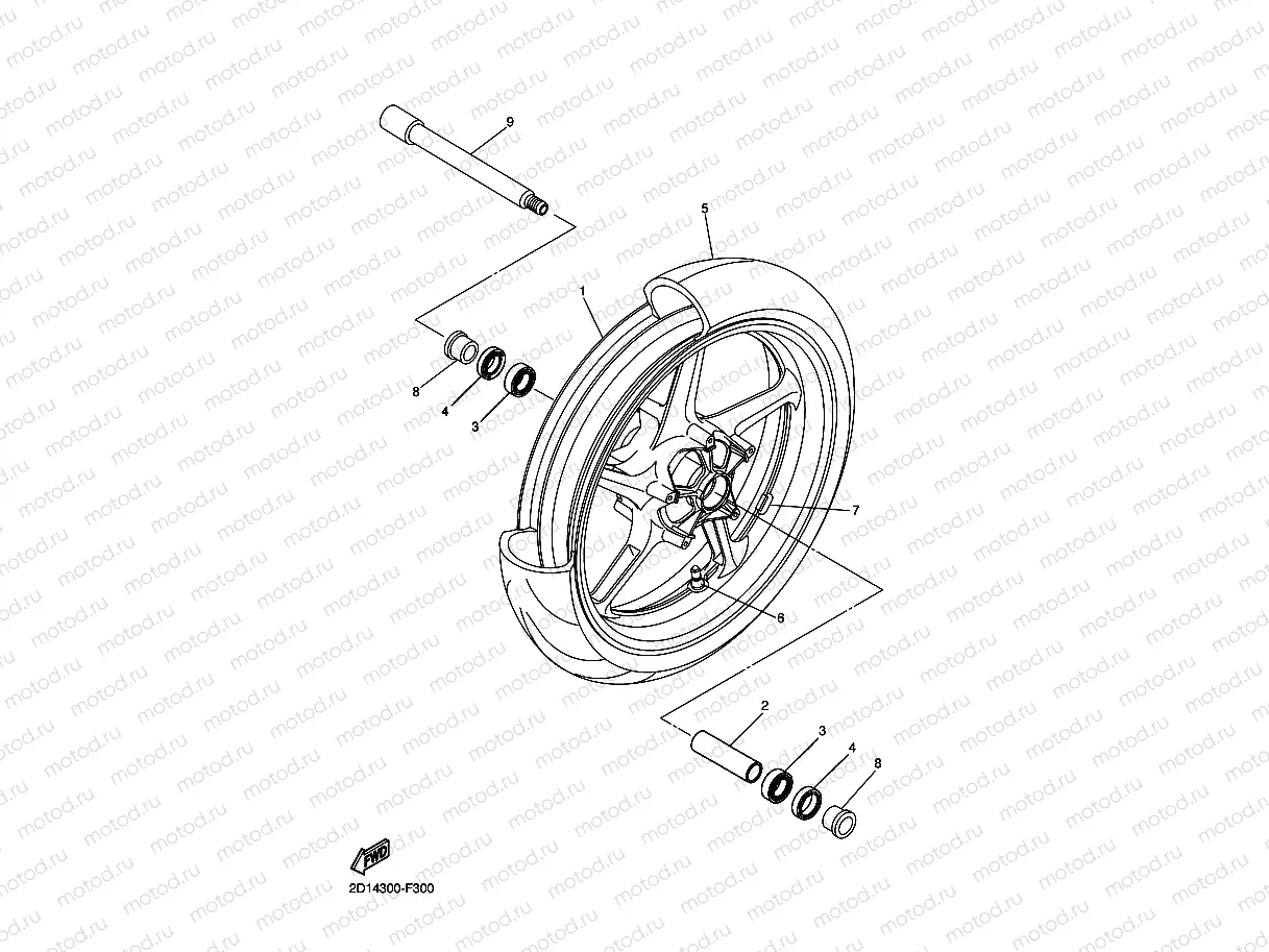 FRONT WHEEL
