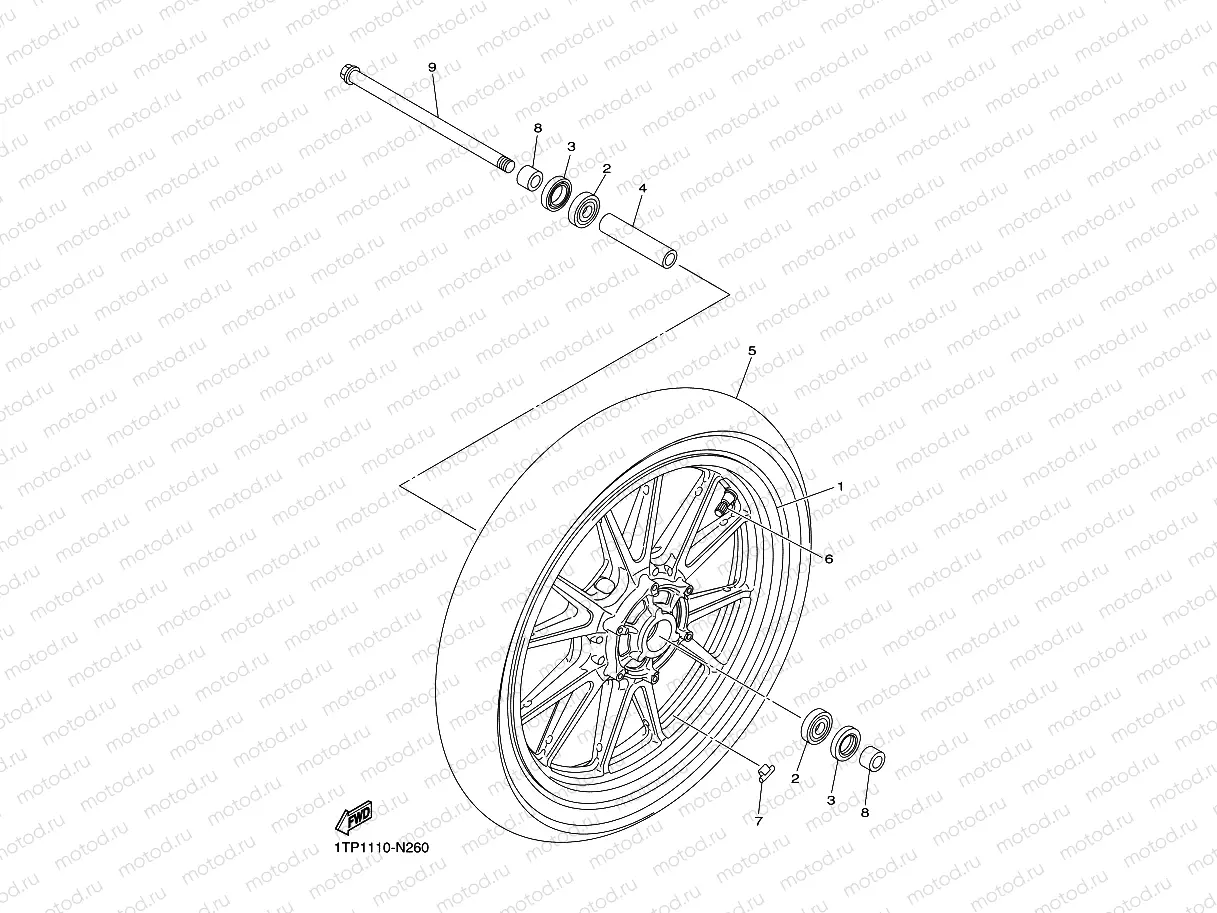 FRONT WHEEL