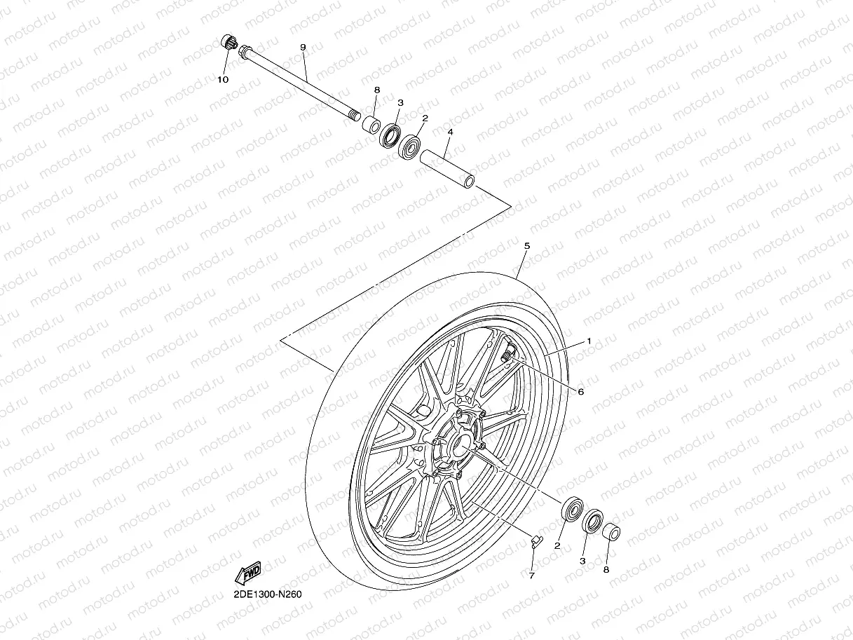 FRONT WHEEL
