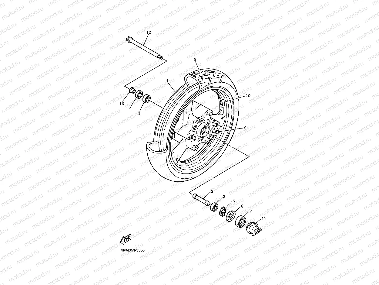 FRONT WHEEL