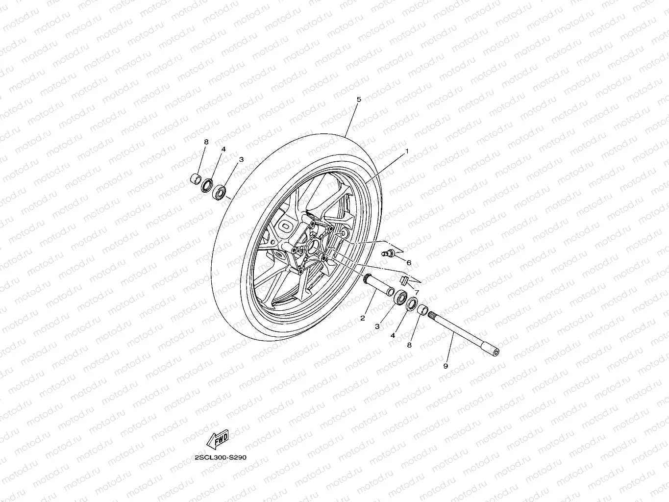 FRONT WHEEL
