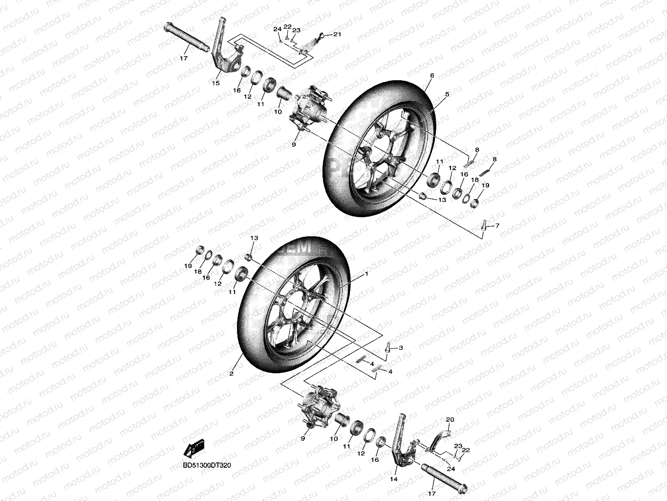 FRONT WHEEL