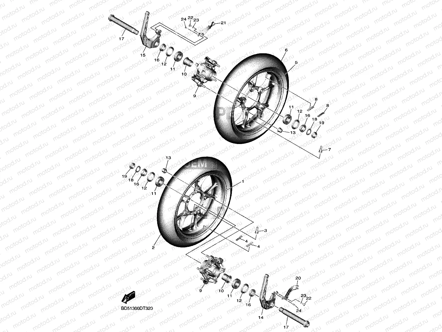 FRONT WHEEL