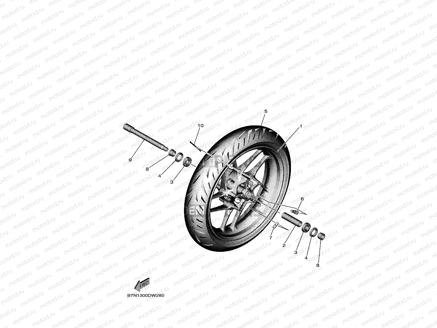 FRONT WHEEL