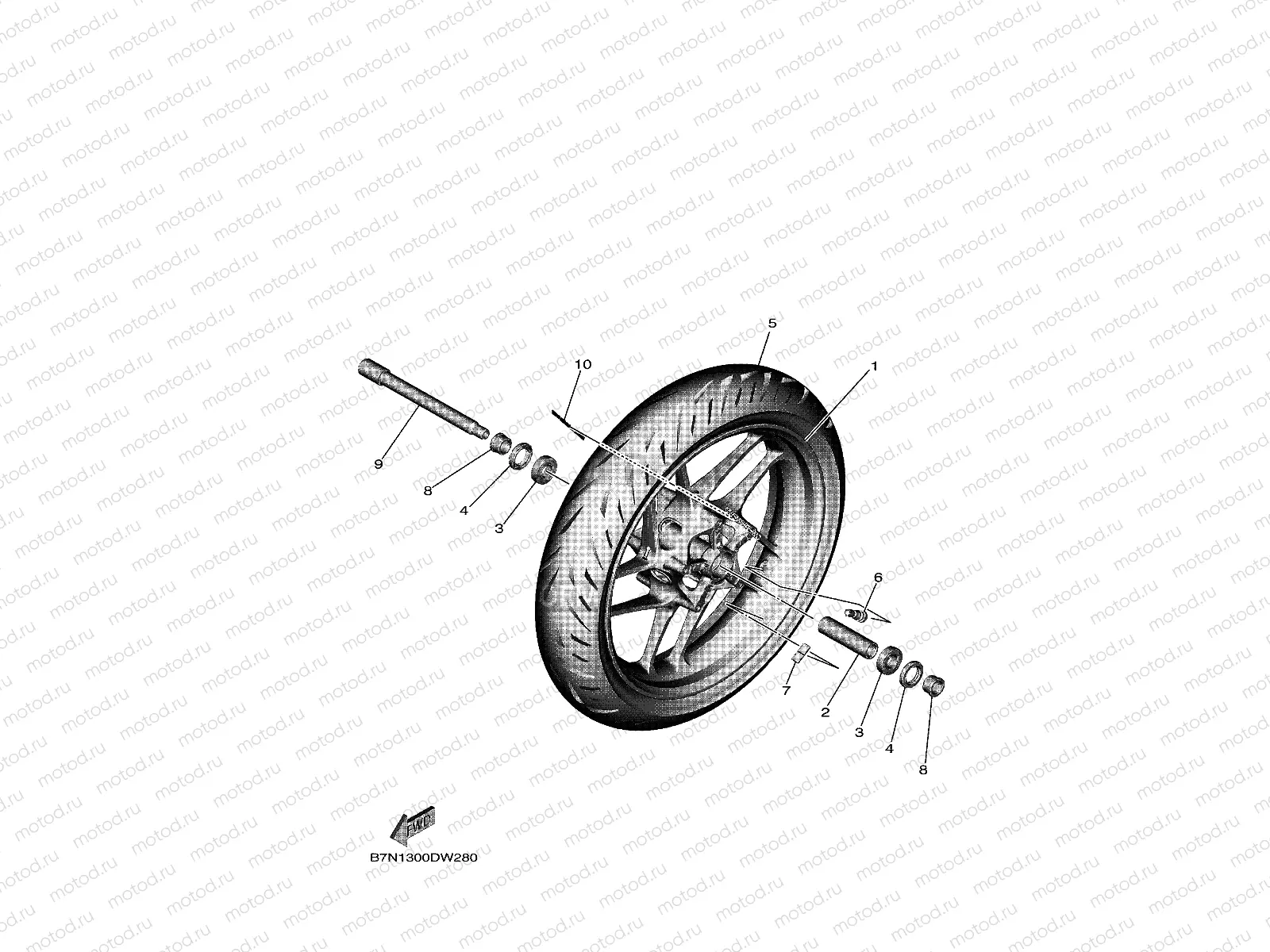 FRONT WHEEL