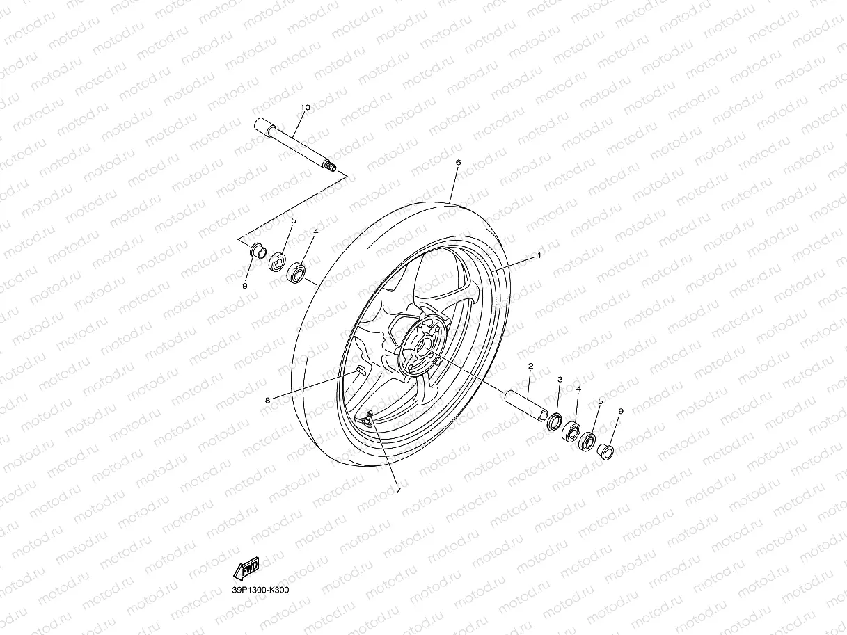 FRONT WHEEL