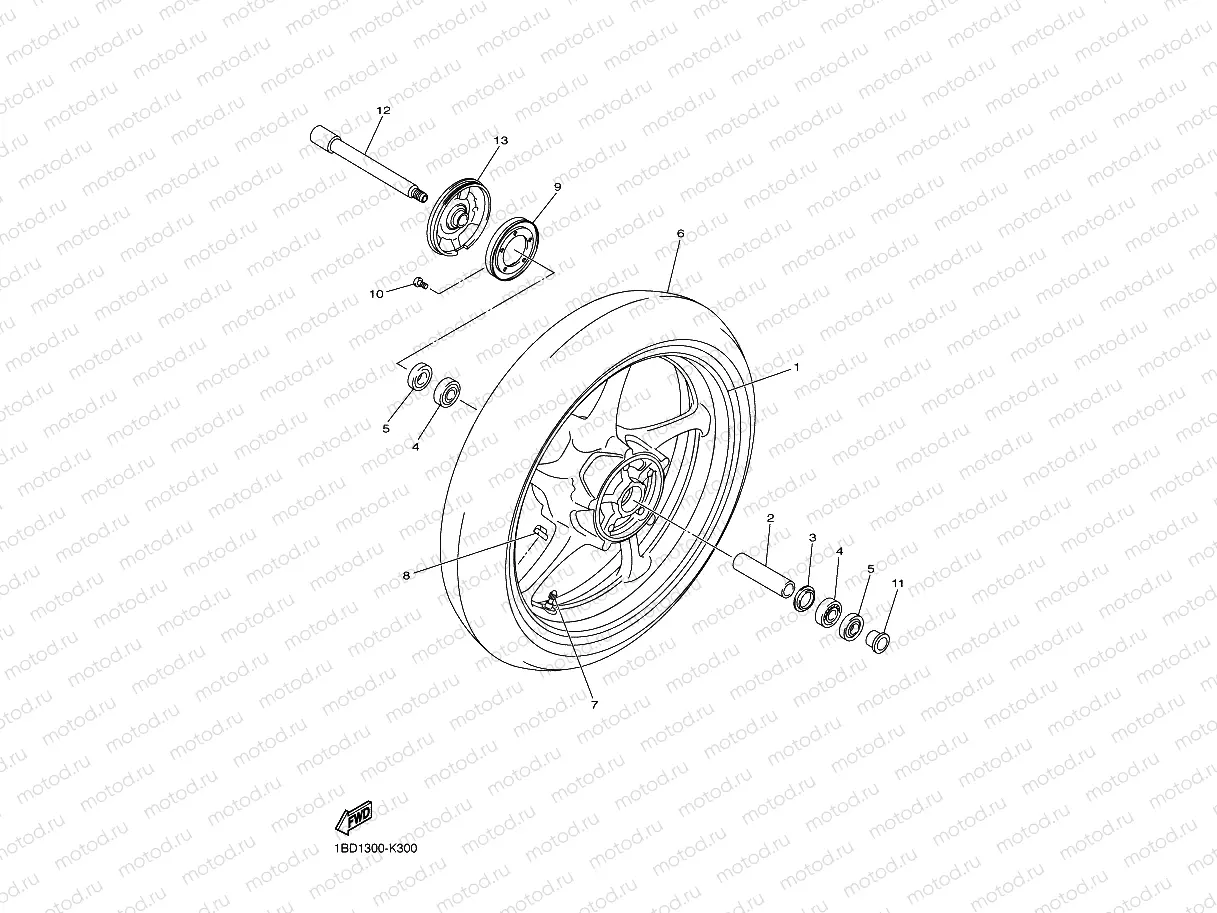 FRONT WHEEL