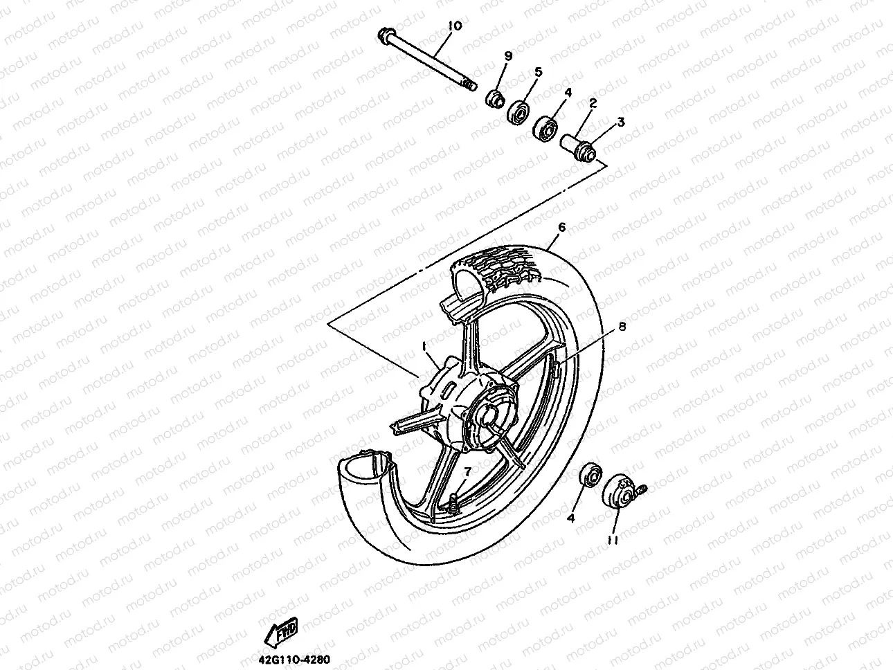 FRONT WHEEL