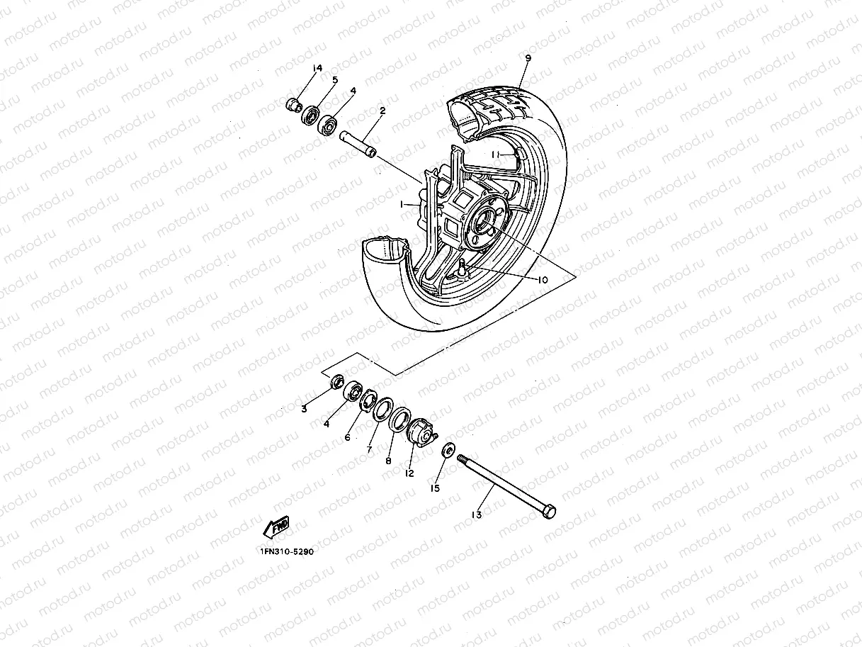 FRONT WHEEL