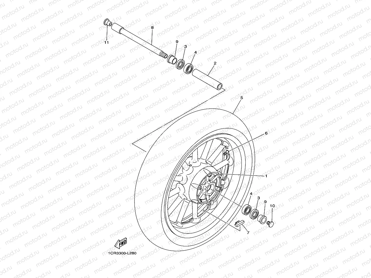 FRONT WHEEL