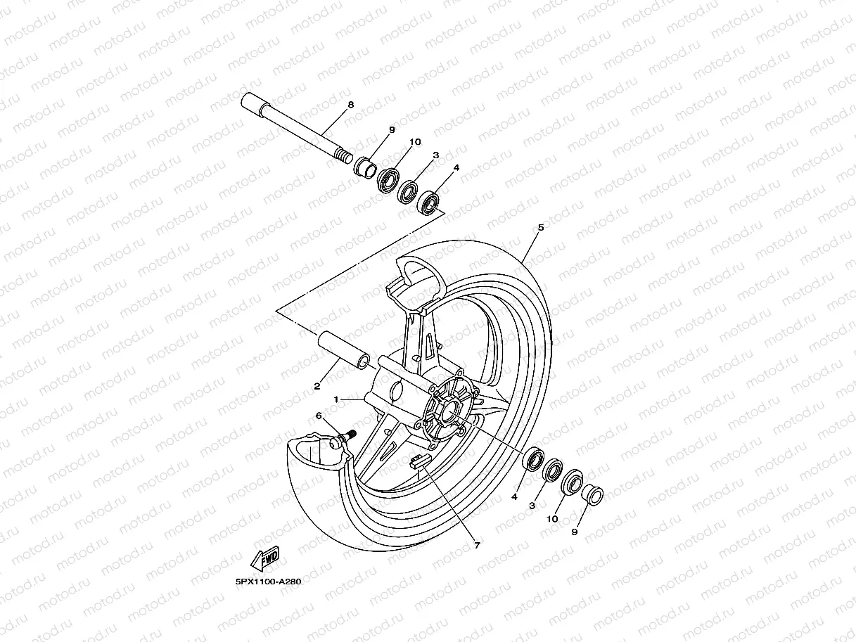FRONT WHEEL