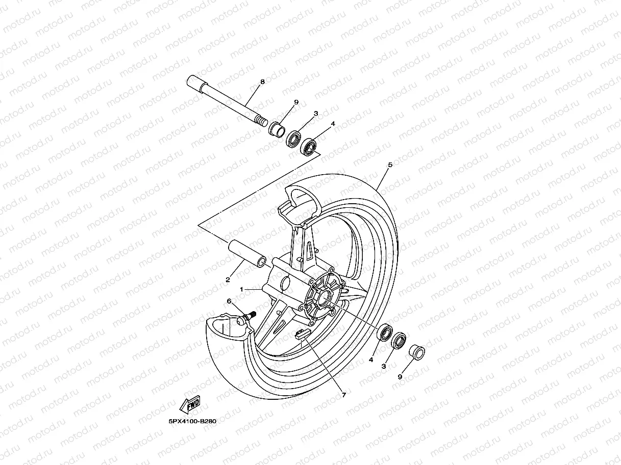 FRONT WHEEL