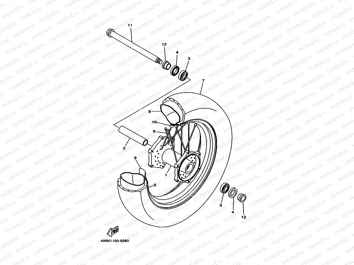 Front wheel