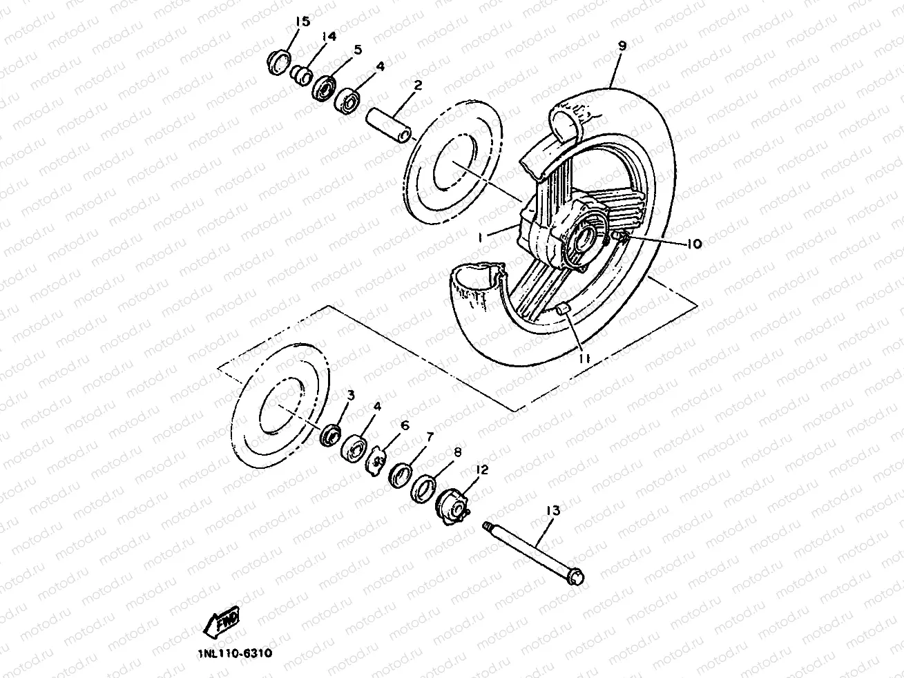 FRONT WHEEL