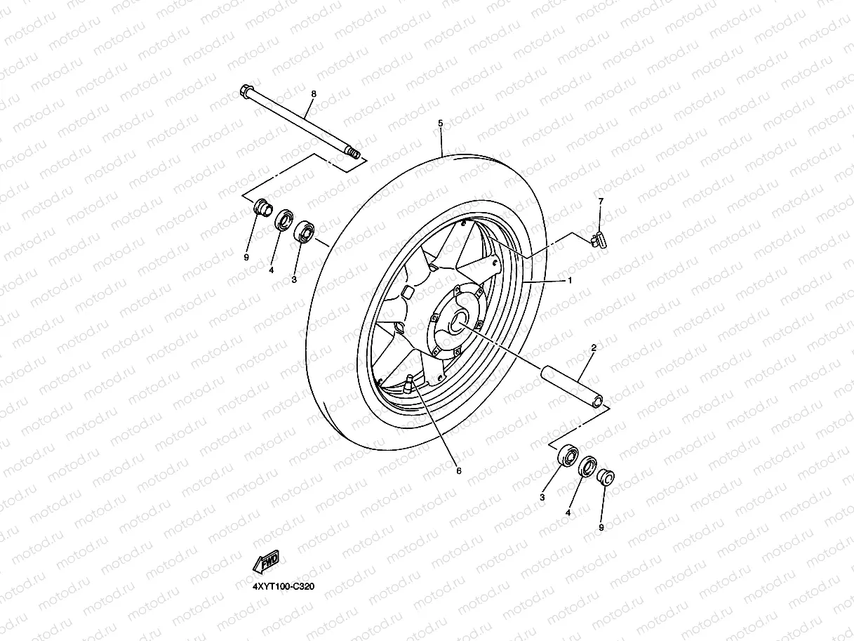 FRONT WHEEL
