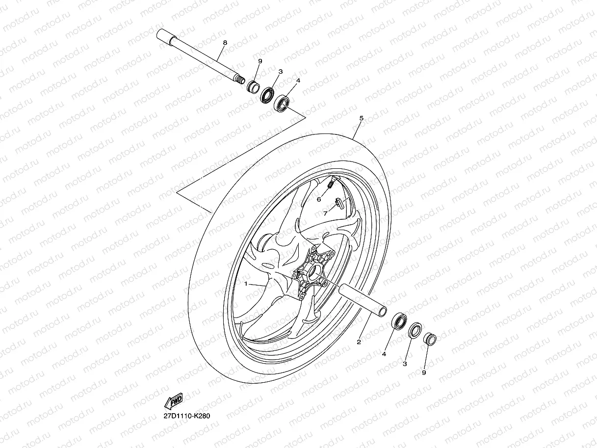 FRONT WHEEL