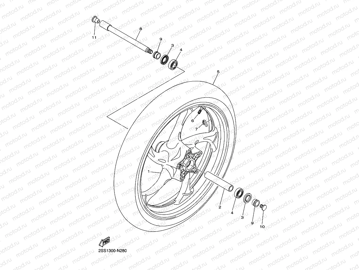 FRONT WHEEL