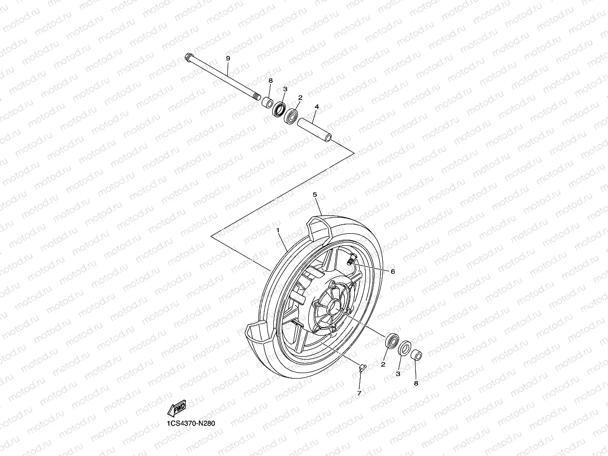 FRONT WHEEL