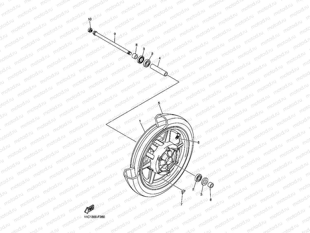 FRONT WHEEL