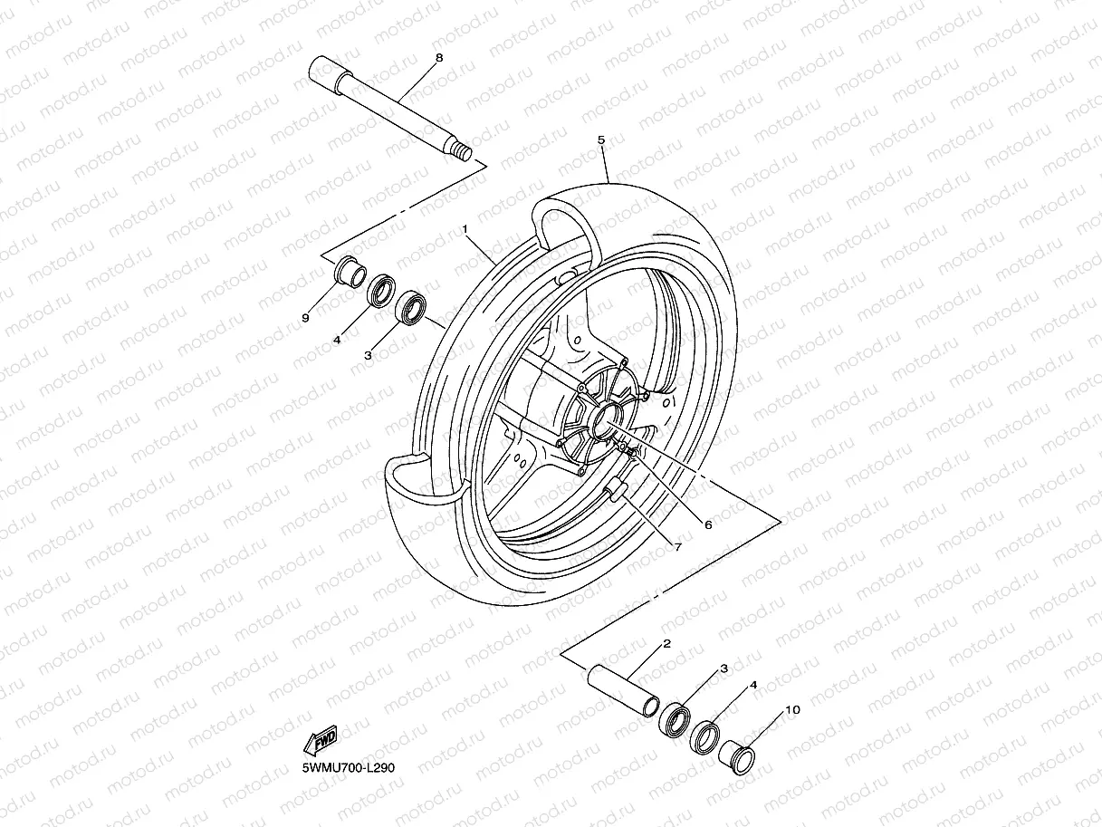 FRONT WHEEL