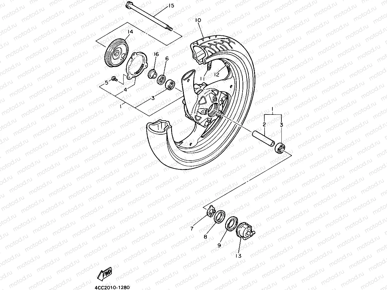 FRONT WHEEL