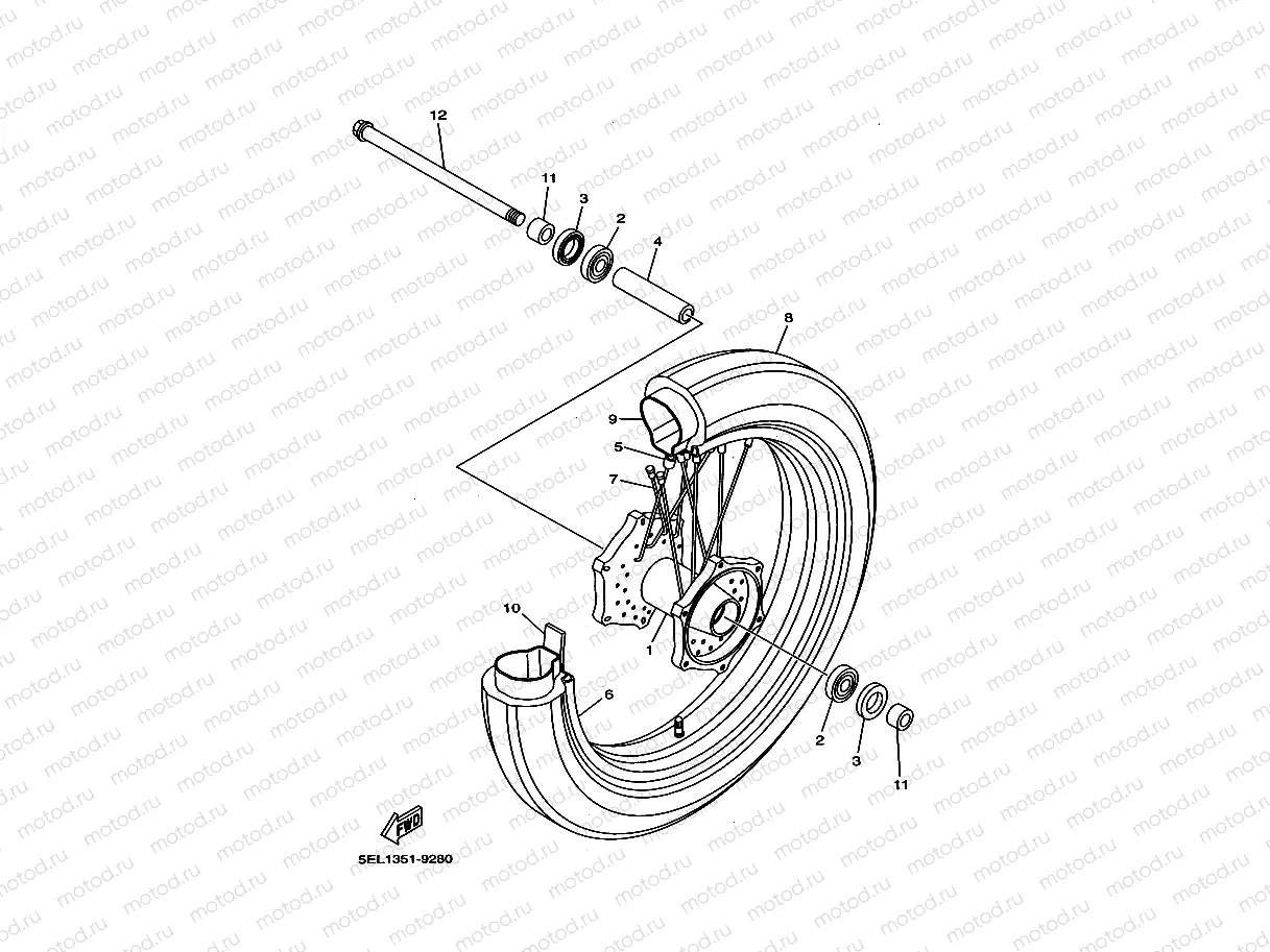 FRONT WHEEL