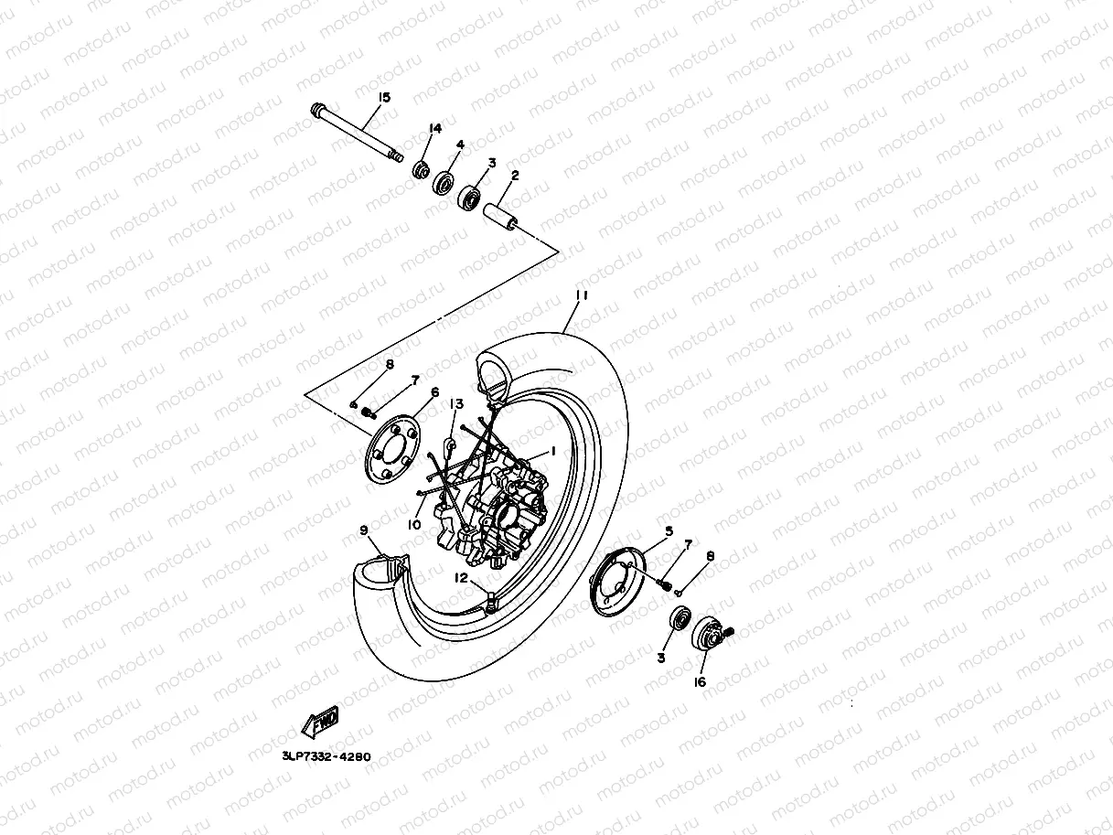 FRONT WHEEL